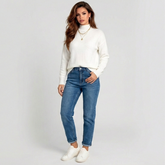 Estrella - Jersey Elegante De Cuello