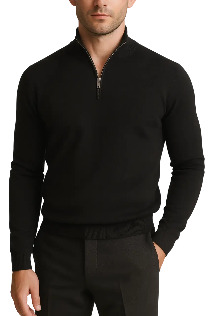 José - Jersey con cremallera para hombre