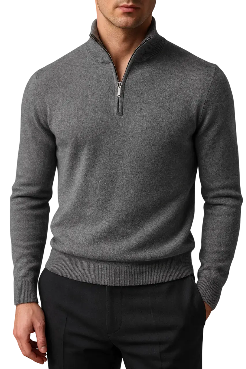 José - Jersey con cremallera para hombre