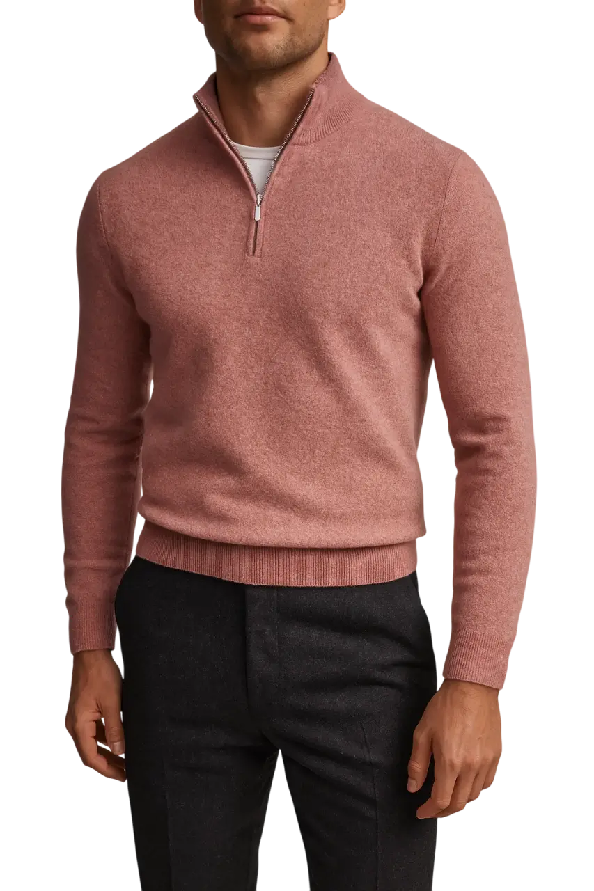 José - Jersey con cremallera para hombre