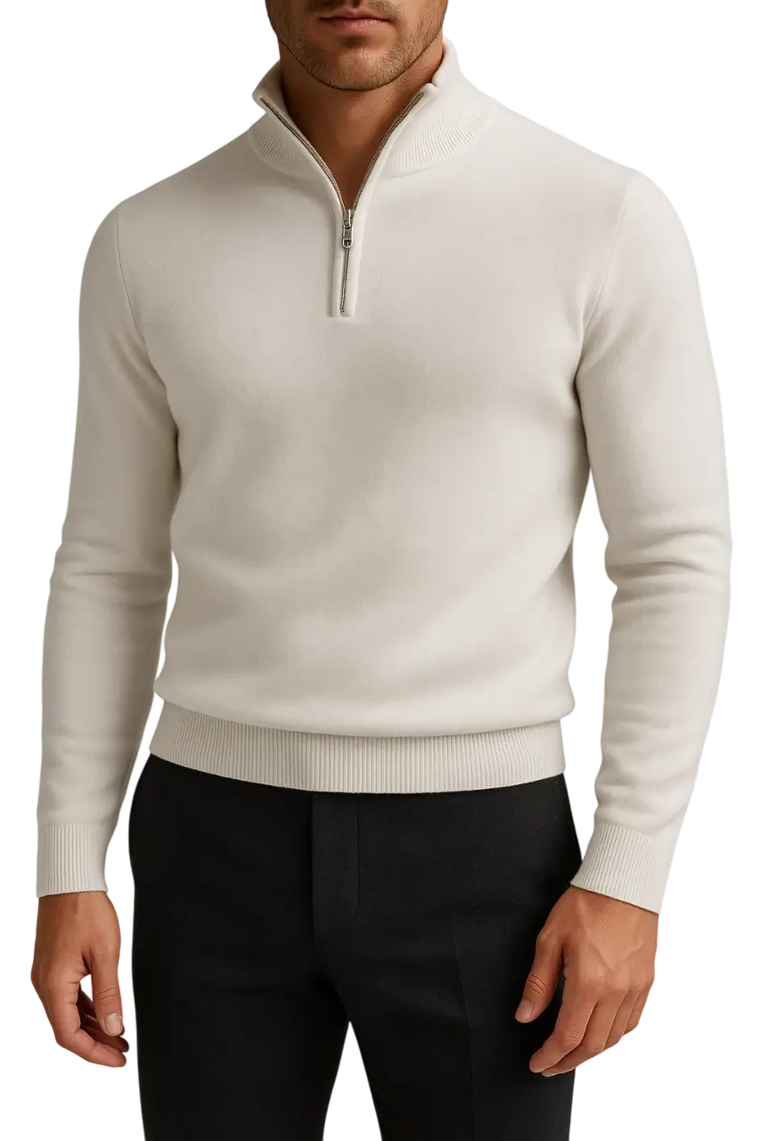 José - Jersey con cremallera para hombre