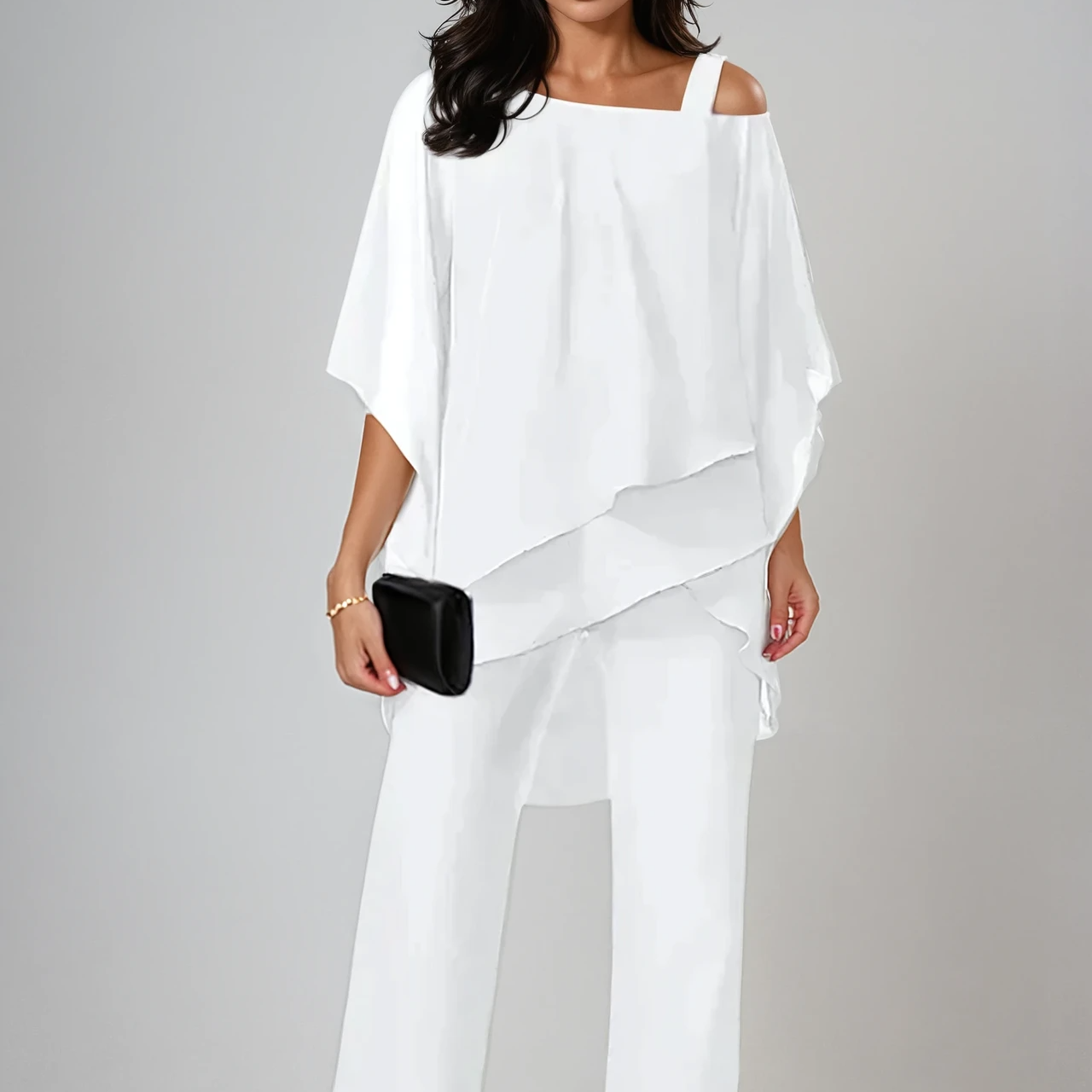 Mariela - Conjunto de dos piezas superpuestas